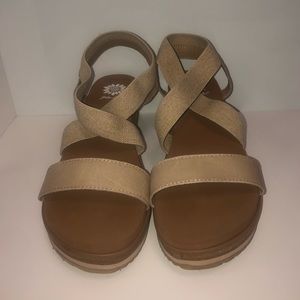 ☀️Yellow box elastic strap healed Sandals